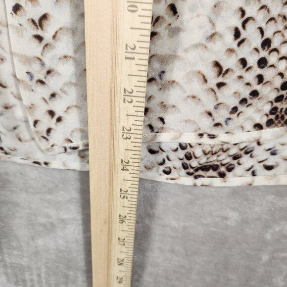 Violet + Claire Layered Snake skin top Women's Size M - Picture 6 of 8